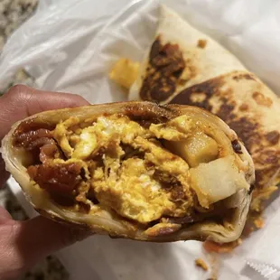 Breakfast burrito