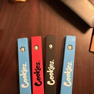 4 cookies disposable cartridges