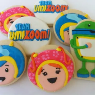 Custom cookies to match your party theme!