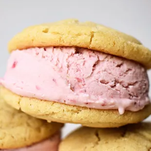 Sugar cookies &amp; Strawberry Cheesecake Ice Cream