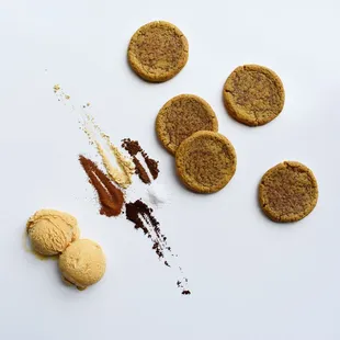 Pumpkin Spice Cookies &amp; Sea Salt Caramel Ice Cream