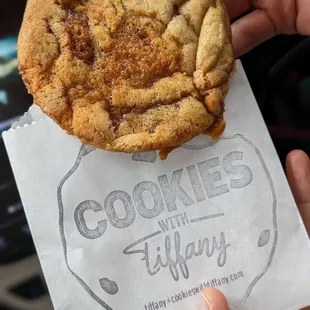 Toffee cookie $3.75