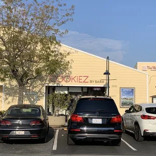 Outside