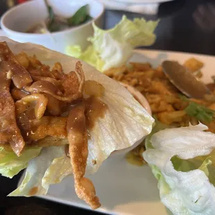 Chicken Lettuce Wrap
