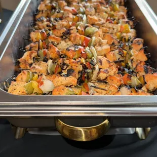 Appetizers, mini kabobs.