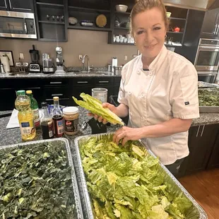 Janine Washle - the Flavor Queen! Teaching today!