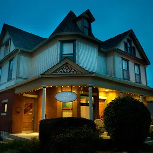 the outside of the building