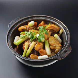 oyster w/ roasted pork &amp; tofu
