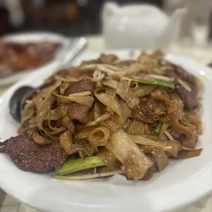 Beef C3. Chow fun with Beef &amp; Soy sauce