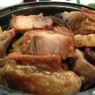 CP9. Oyster with Roasted and Pork Tofu