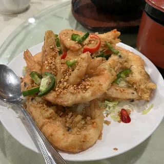 E15. Salt & Pepper Prawn