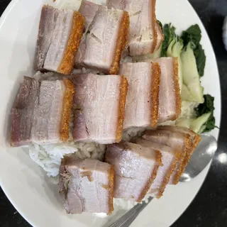 R4. Roasted Pork Over Rice