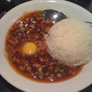 R13. Minced Beef Over Rice