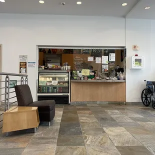 They are right in the POB III lobby