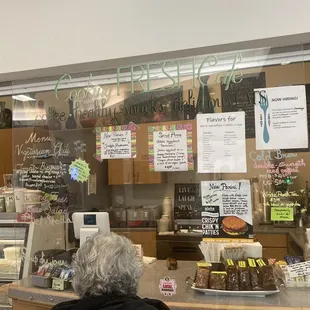 Vegan item available