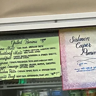 Panini sandwiches are yummy!