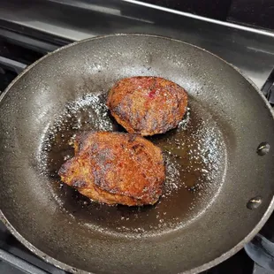 Finished Flat Iron Steak, Oh, so tender &amp; juicy.