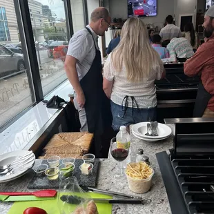 Prepping main course