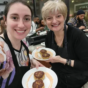 Before devouring the CCakes.