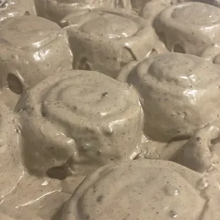 Cookies and Cream Cinnamon Rolls