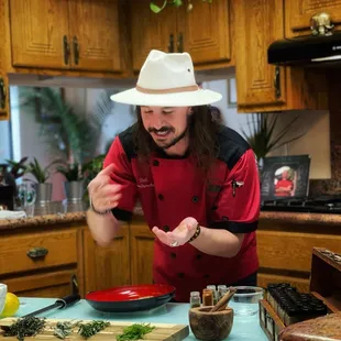 Cooking demonstration -Featured on ABC's Afternoon Live Show ~Chef Steven Ferneding