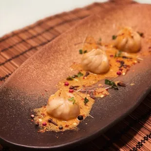 Nepalese Vegetable Momos with Curry Sauce ~ Chef Steven Ferneding