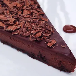 Ghirardelli Chocolate Torte with Chocolate Shavings ~Chef Steven Ferneding