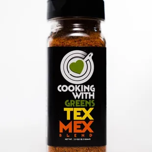 a jar of tex mex seasoning
