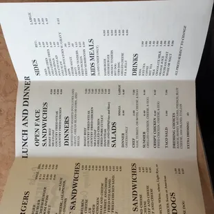 Menu #1