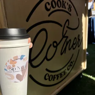 Hot chai latte