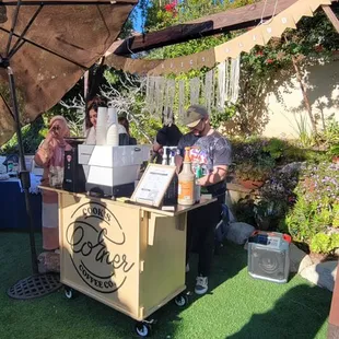 A photo from our launch party