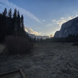 Sunset from boardwalk
