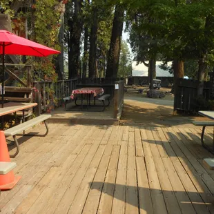 deck seating
