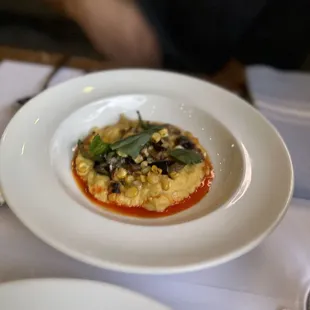 Roasted corn pudding