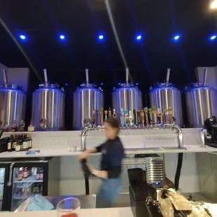 Bar scene at Cool  City