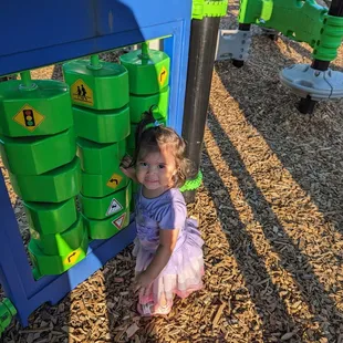 Playing at the playground