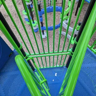Playing on the playground!