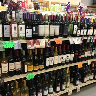 Big Variety of wine