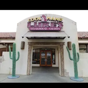 Front of business
