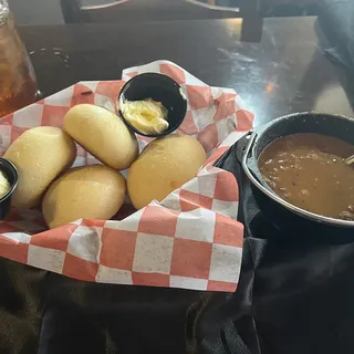 Half Dozen House Baked Rolls