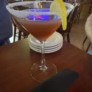 Raspberry lemon drop