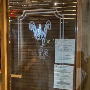 Front door/main entrance for the dining room