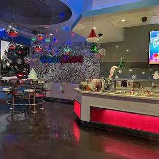 More toppings and indoor seating