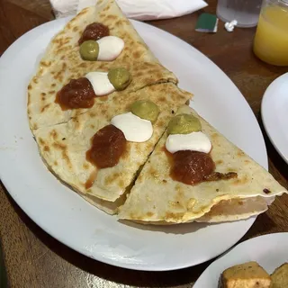 Meat Lover's Breakfast Quesadilla