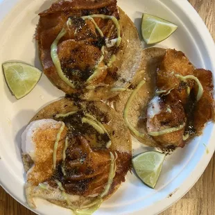 3 Pieces Shrimp Costra $13