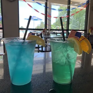 Blue Lagoon and Beach Bum