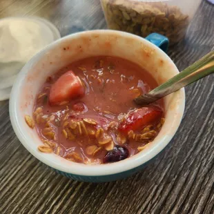 Kids version of the berry bowl