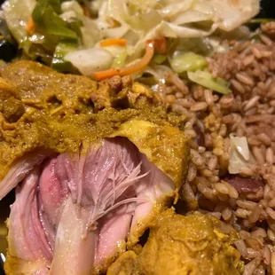 Raw chicken ....not cooked