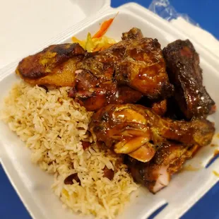Jerk Chicken and Rice