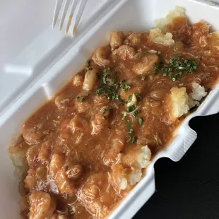 Shrimp crab potato was just eh